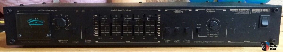 Audio Control Richter Scale Series Three III Bass equalizer/analyzer ...