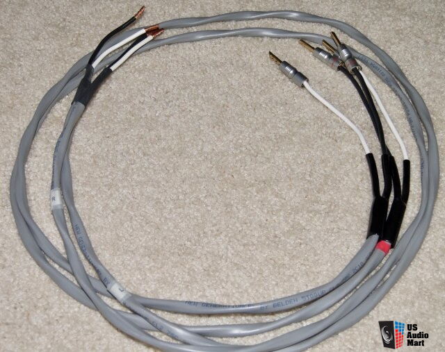 Belden 5T00UP Speaker Cables pair 6 ft 