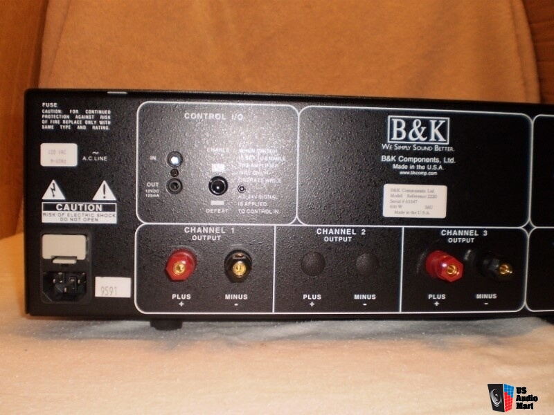 B&K Components Reference 2220 Stereo Power Amplifier Photo #1586308 ...