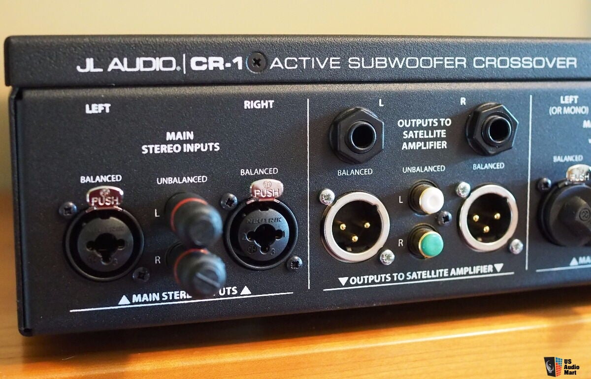 JL Audio CR1, Active Subwoofer Crossover, "designed by audiophiles