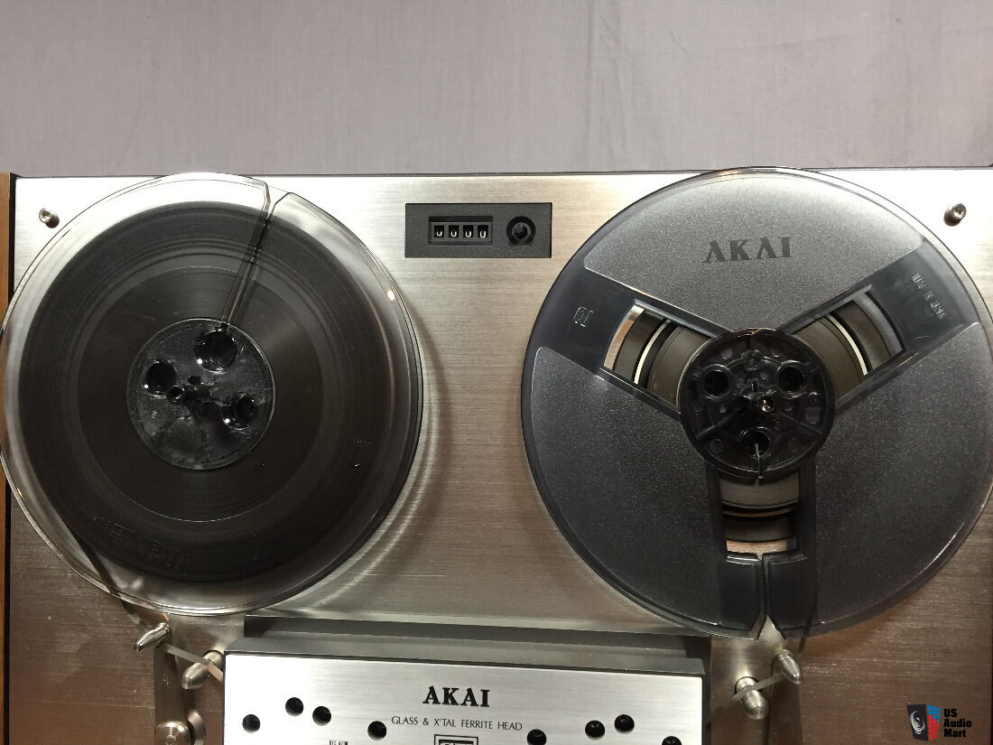 Akai GX-266D Reel To Reel Deck w/ Dust Cover Just Serviced! Photo