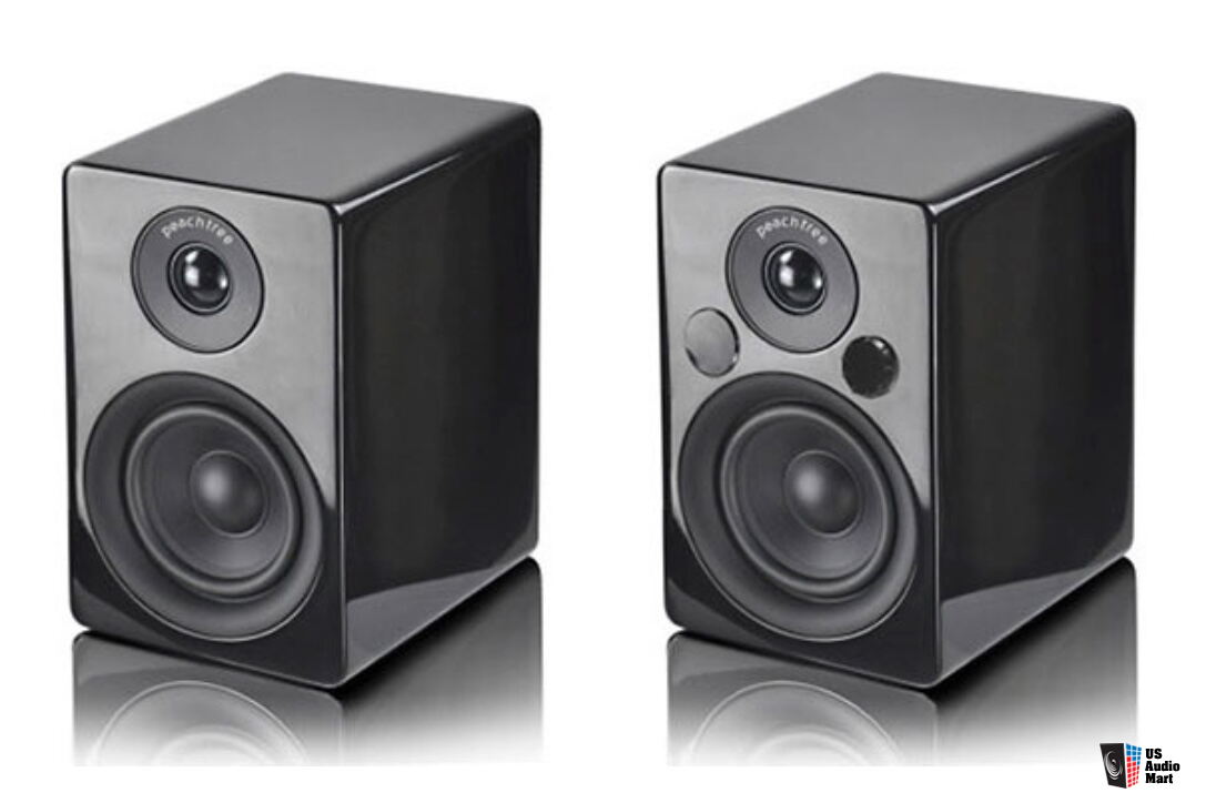 Peachtree Audio M24 Powered Speaker System in Piano Black! Photo