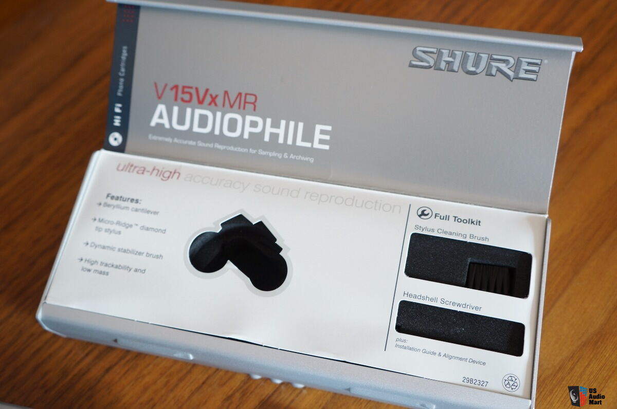 Shure V15vxMR Cartridge - Barely Used, with All Packaging