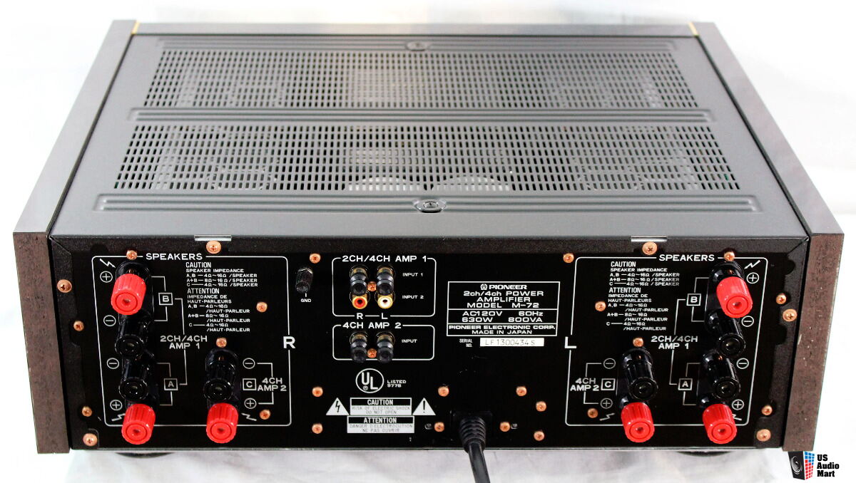 pioneer stereo amplifier