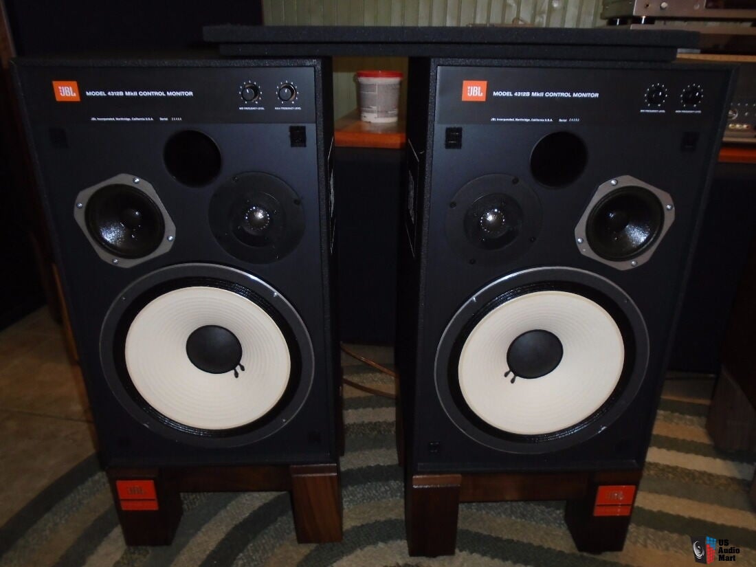 Pair JBL 4312B MKii 2 Studio Control Stereo Speakers For Sale - US Audio Mart