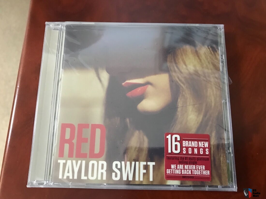 Taylor Swift Red Cd New Sealed With Free Shipping To 48