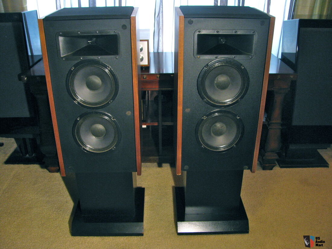 two center channel speakers