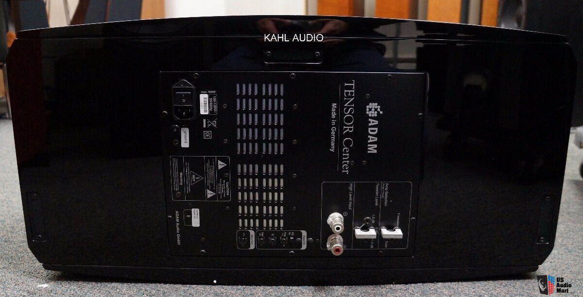 Adam Audio TENSOR CENTER semi-active center speaker. For the reference HT sound! $7,000 MSRP