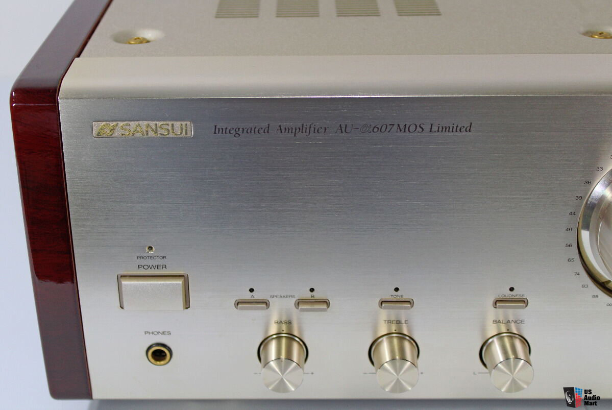 Sansui AU-alpha 607 MOS Limited Integrated Stereo Amplifier - MINT