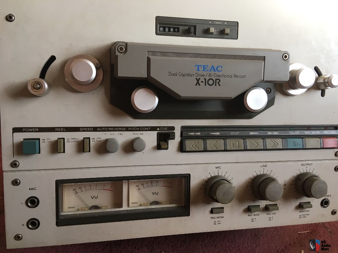 TEAC X10R X-10R 10.5 inch reel to reel tape deck recorder as is parts Photo  #1714632 - UK Audio Mart