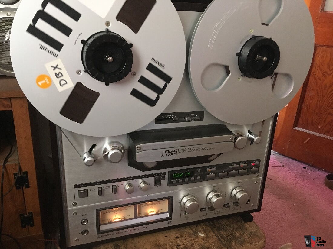 TEAC X-1000R 10.5 Inch Reel to Reel tape deck recorder guaranteed working  Photo #1716509 - Canuck Audio Mart