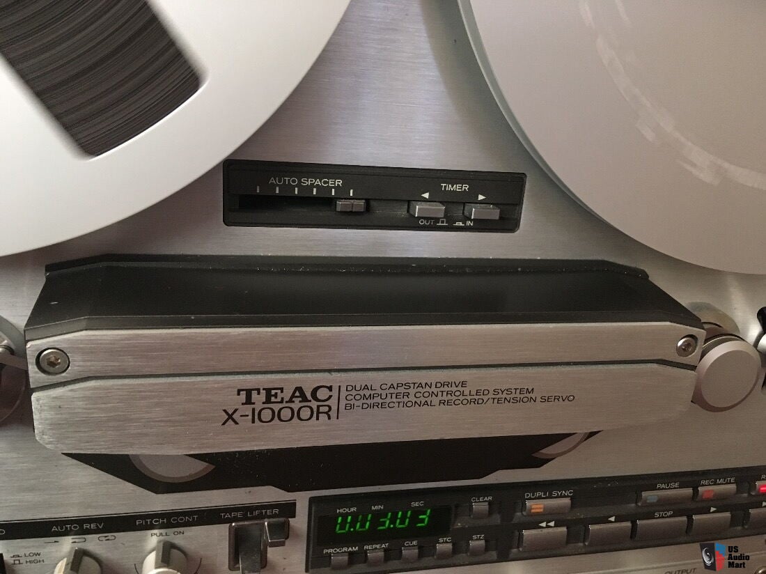 TEAC X-1000R 10.5 Inch Reel to Reel tape deck recorder guaranteed