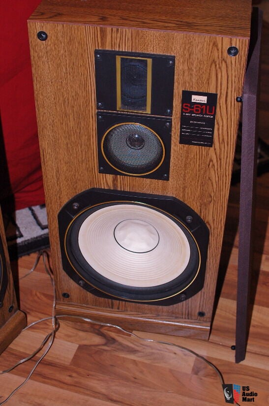 sansui s 61u speakers