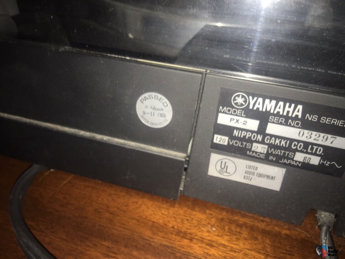 Rare Yamaha PX-2 Linear Tracking Turntable Photo #1733026 - US Audio Mart