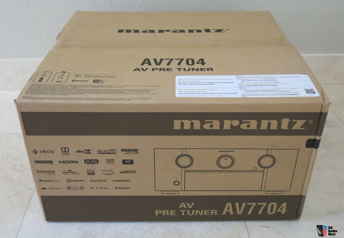 Marantz AV7704 Home theater preamplifier / processor ...