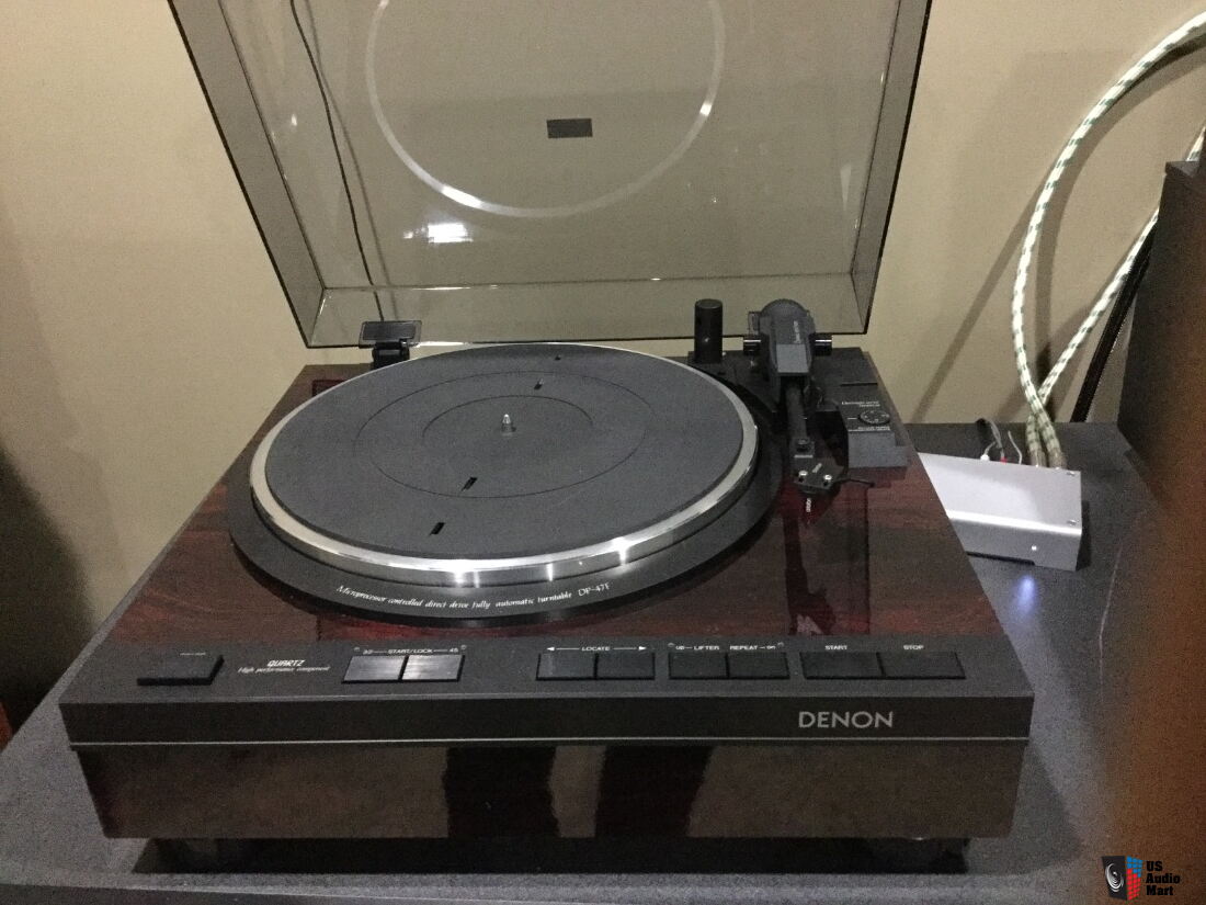 Denon DP-47F Turntable with Ortofon 2M Red cartridge Sale Pending