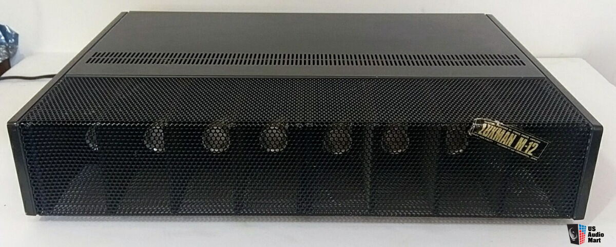 Luxman M-12 M12 Vintage Dual Mono Audiophile Amplifier DC Coupled