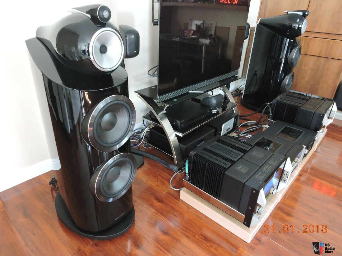 B&W Bowers & Wilkins 800 D3 Speakers. High Gloss Black. The Best Of The ...