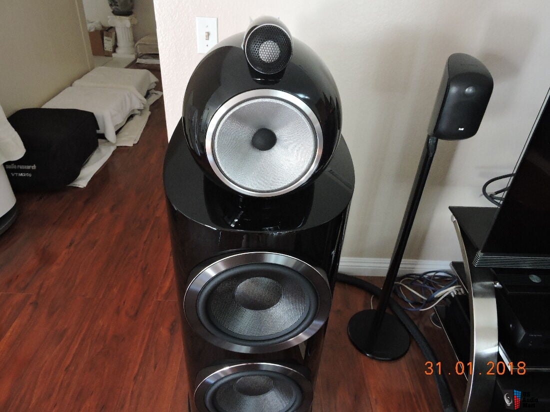 B&W Bowers & Wilkins 800 D3 Speakers. High Gloss Black. The Best Of The ...