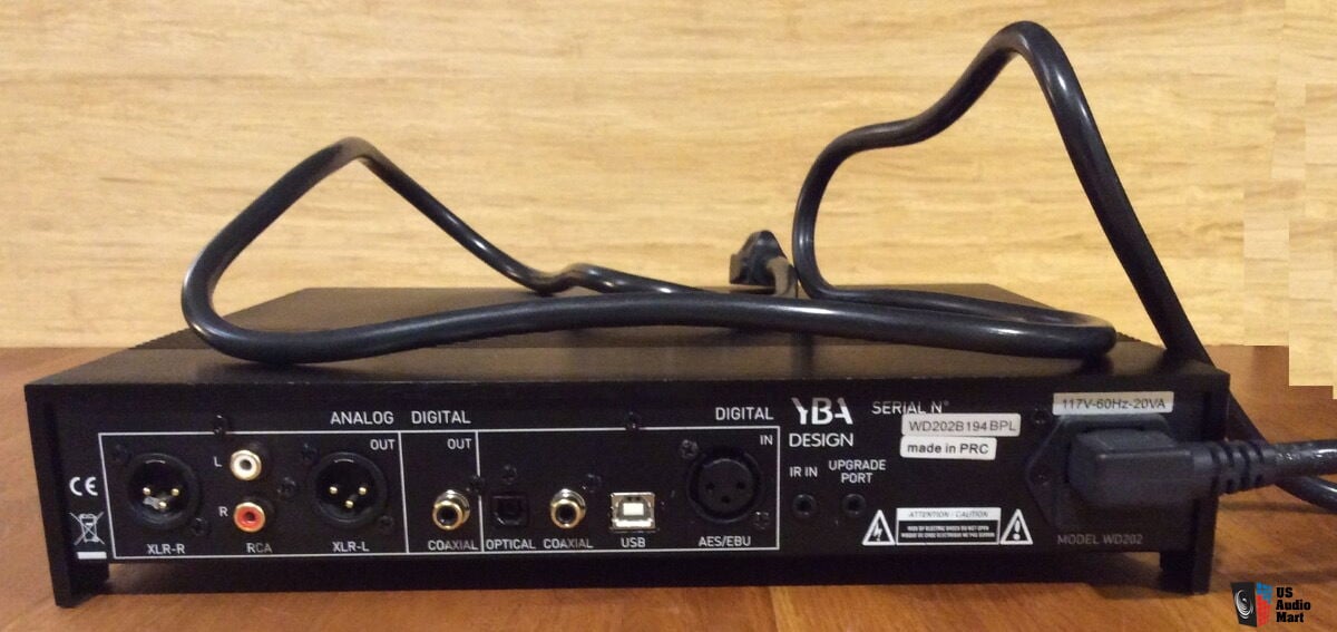 YBA Design WD202 D/A headphone amplifier