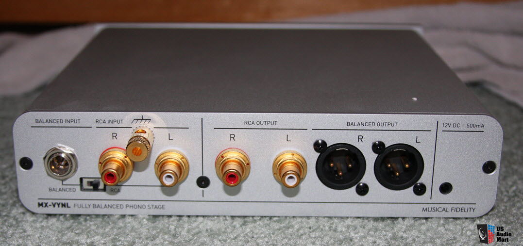 Musical Fidelity Mx Vynl Phono Preamp Mm Mc Fully Balanced Photo Us Audio Mart