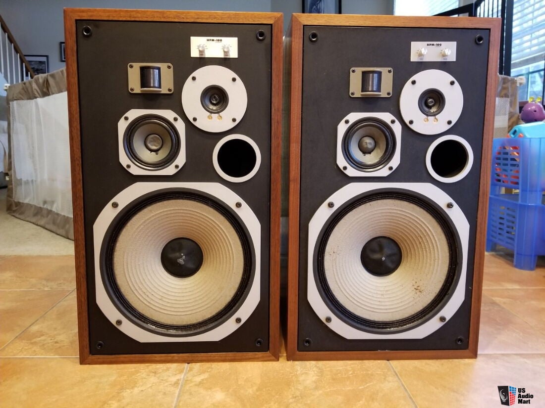 Pair Of Vintage Pioneer Hpm 100 Speakers 200 Watt Version Photo 1806754 Us Audio Mart
