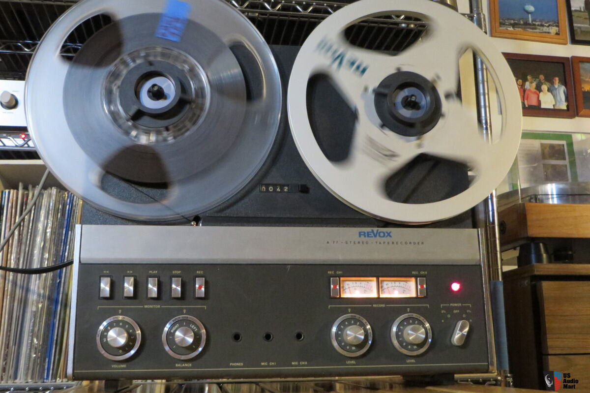 Revox A77 Reel to Reel tape recorder - Completely restored Photo #4803508 -  US Audio Mart