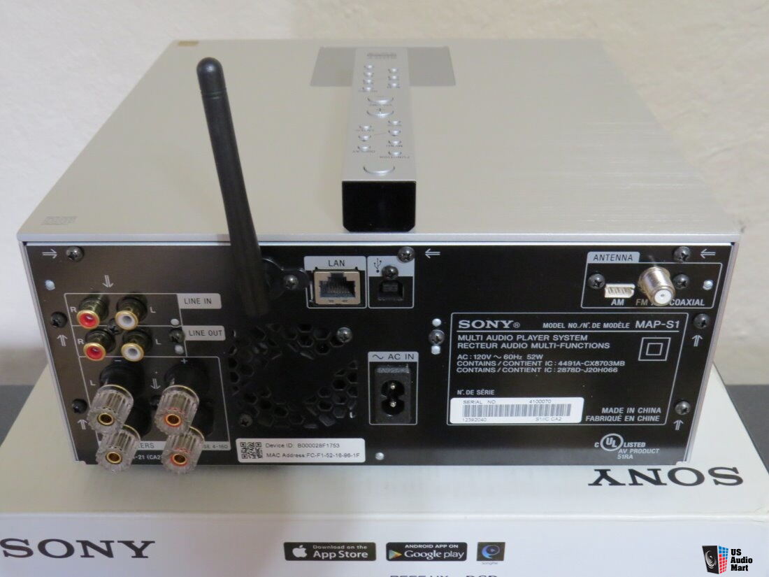 Sony MAP-S1 HiRes 100 Watt CD Receiver Wireless BT&NFC SAVE $800