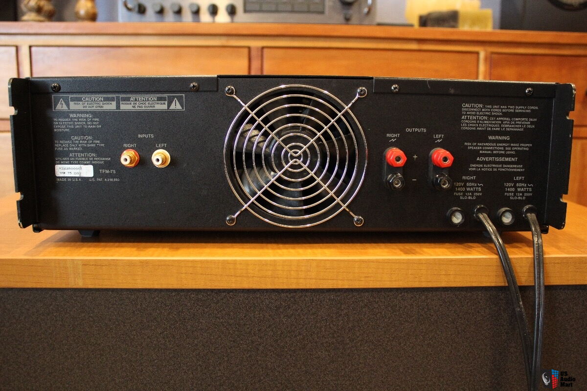 Carver TFM-75 Power Amp - Recapped and Serviced Photo #1864630 - UK ...