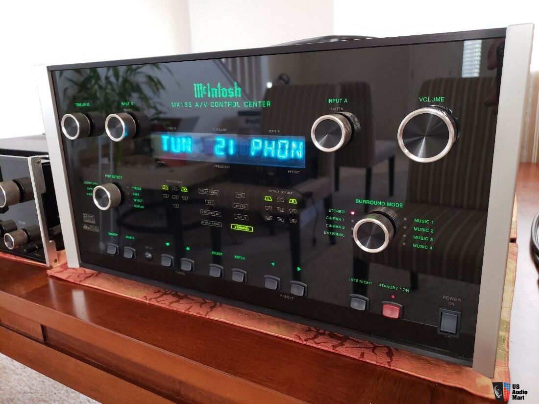 McIntosh MX135 A/V Control Center w/tuner, remote, original box - PRICE