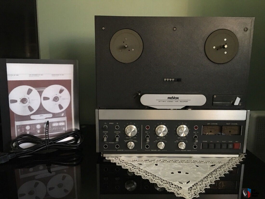 Revox B77 MKII REEL TO REEL For Sale - US Audio Mart