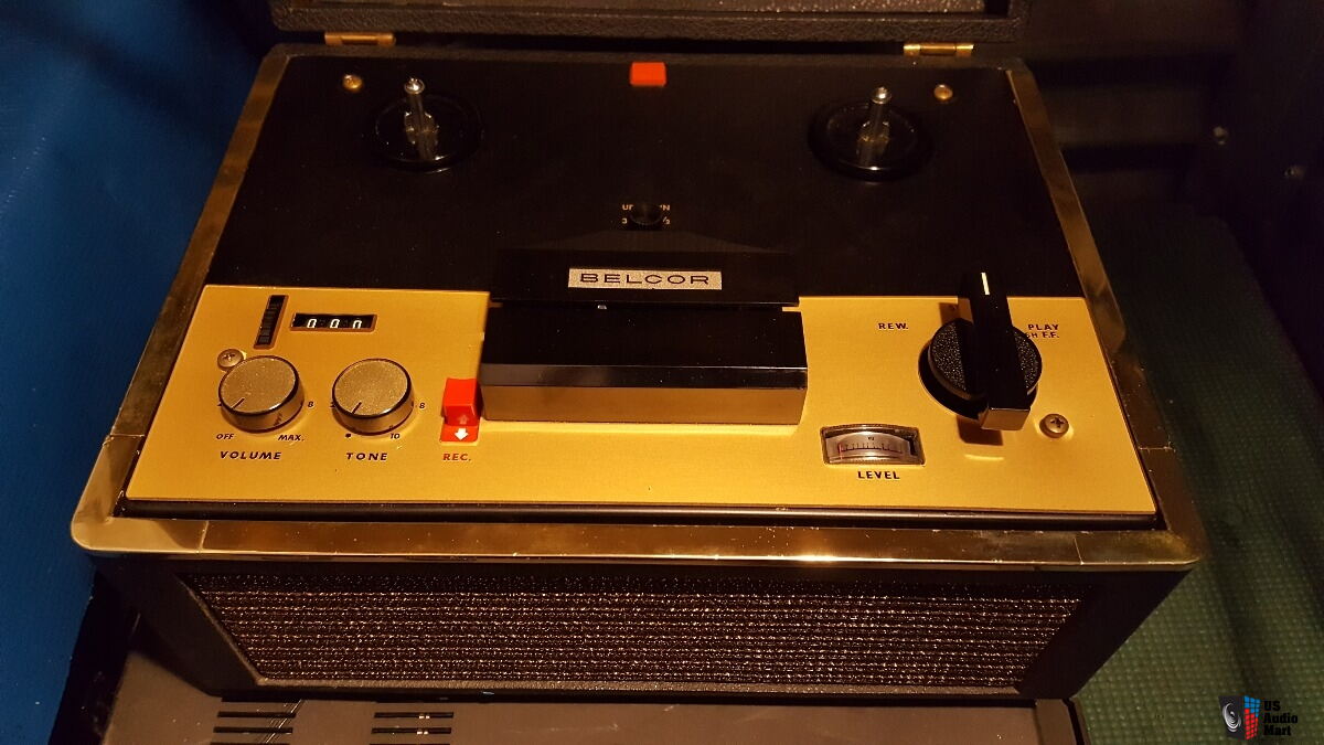 Rare Vintage BELCOR Reel-to-Reel Tape Recorder Model B-304 Japan