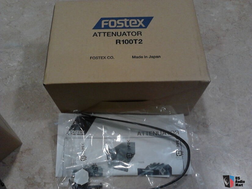 All new model!!! Fostex R100T2 Transformer Type Attenuator pair