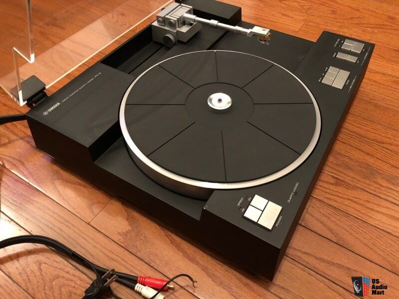 Serviced Yamaha Px 2 Linear Tracking Turntable W Denon Dl 301 Ii Photo