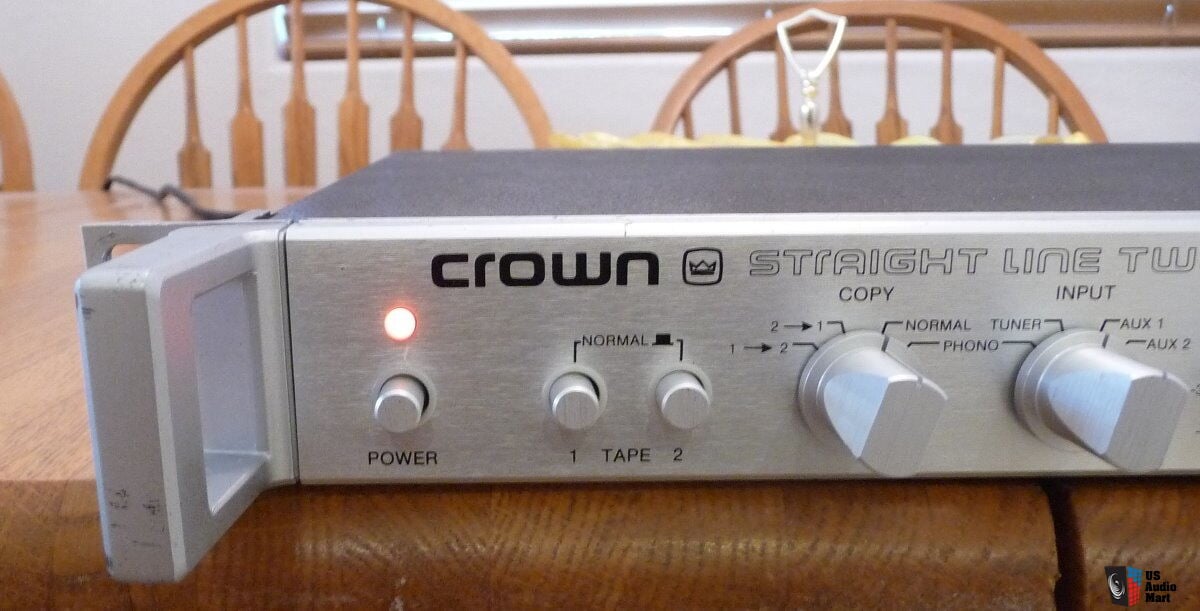 1900295 b6d97437 crown sl2 straight line two preamplifier phono preamp upgraded