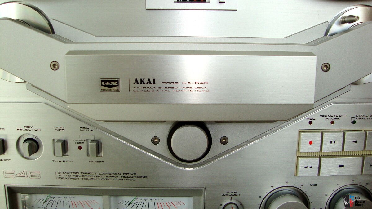 Akai GX-646 Vintage Reel to Reel Deck/Recorder..Very Nice! Photo #1908639 - Canuck  Audio Mart