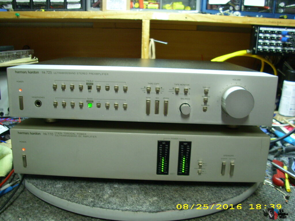 Harmonkardon Hk725 Ultra Banwide Band Preamp For Sale Us Audio Mart