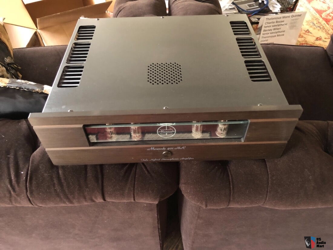 Moscode 401hr amp amplifier tube input- solid state output fantastic ...