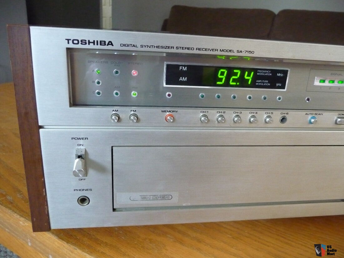 Vintage Toshiba SA AM FM Stereo Monster Receiver Photo US Audio Mart