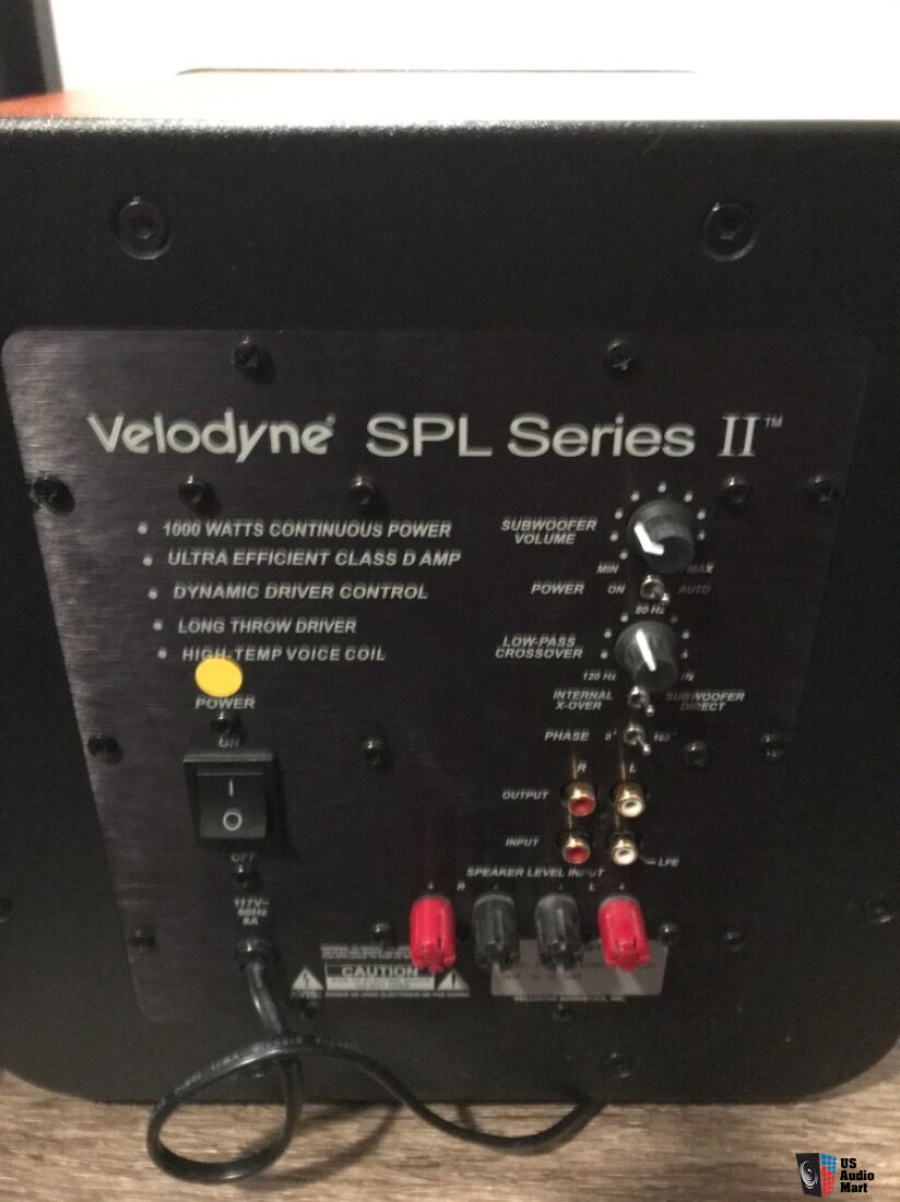 velodyne spl 800 series ii