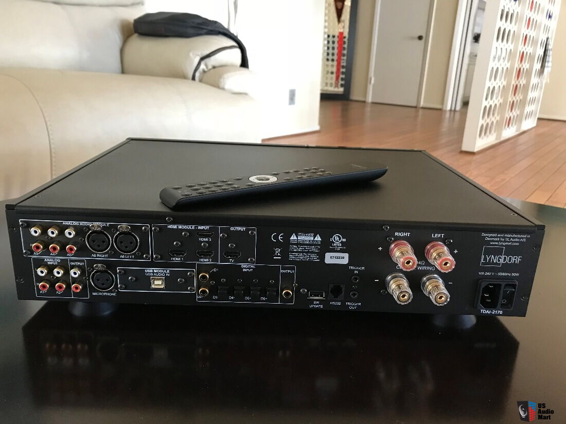 LYNGDORF TDAI2170 Integrated Amplifier with all Factory Installed