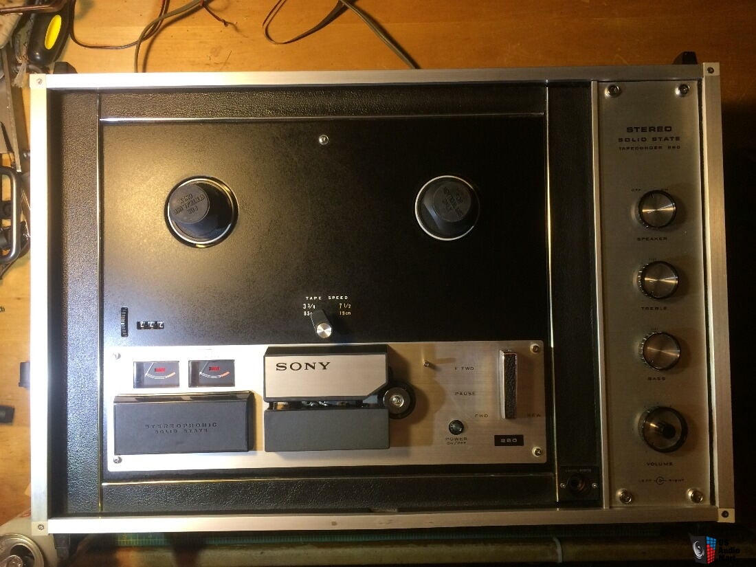 SONY TC-260 Excellent Condition REEL to REEL Tape Recorder 50-Years NICE!  Photo #1953016 - US Audio Mart