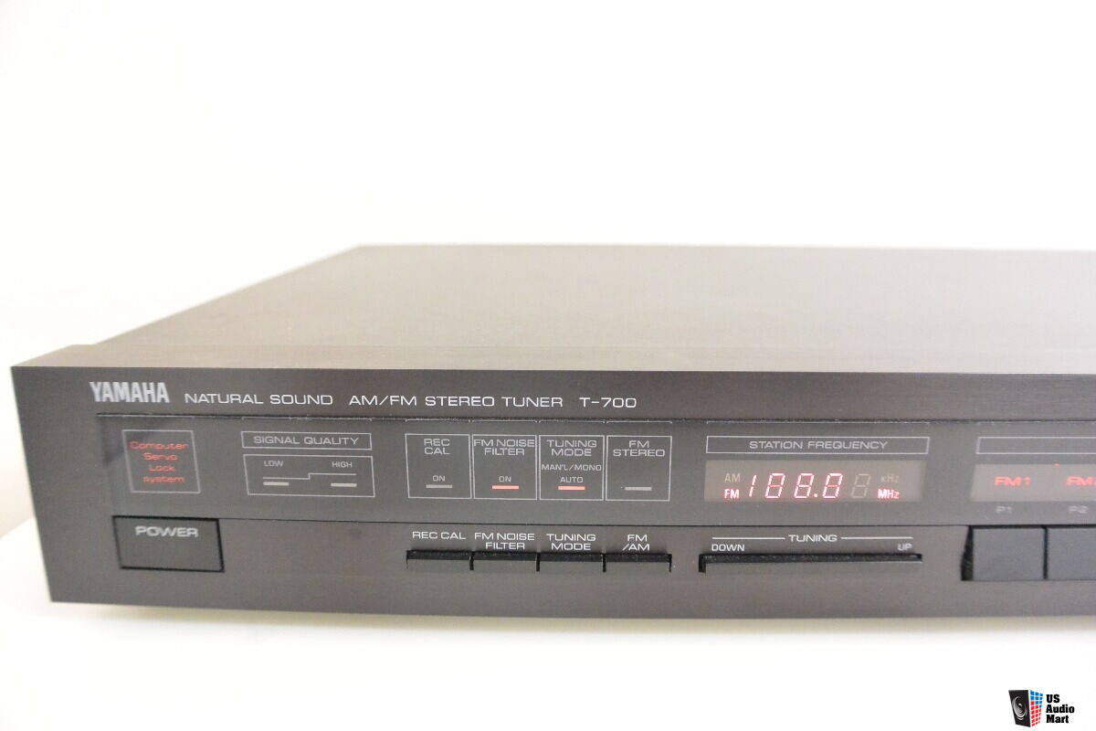 Yamaha T 700 Am Fm Stereo Tuner Photo Uk Audio Mart