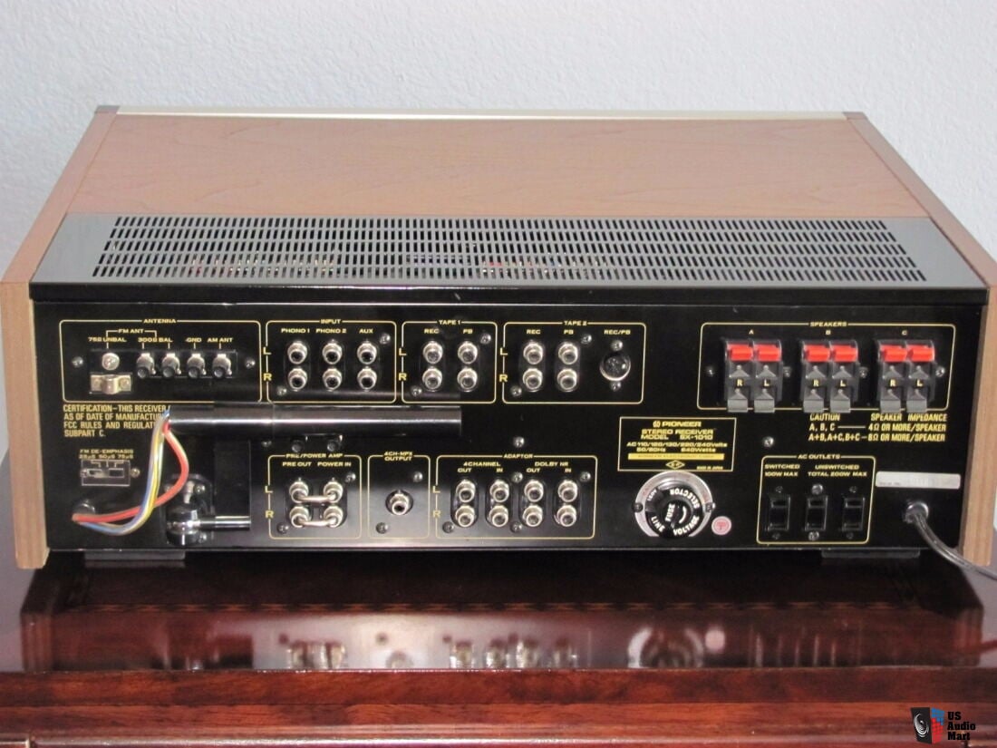 Vintage Pioneer SX1010 AM/FM Stereo Receiver Photo 1968652 US Audio