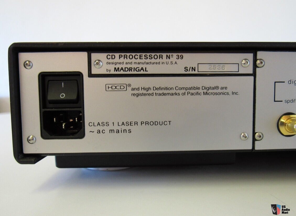 Mark Levinson No.39 CD Processor - Complete Kit - MINT