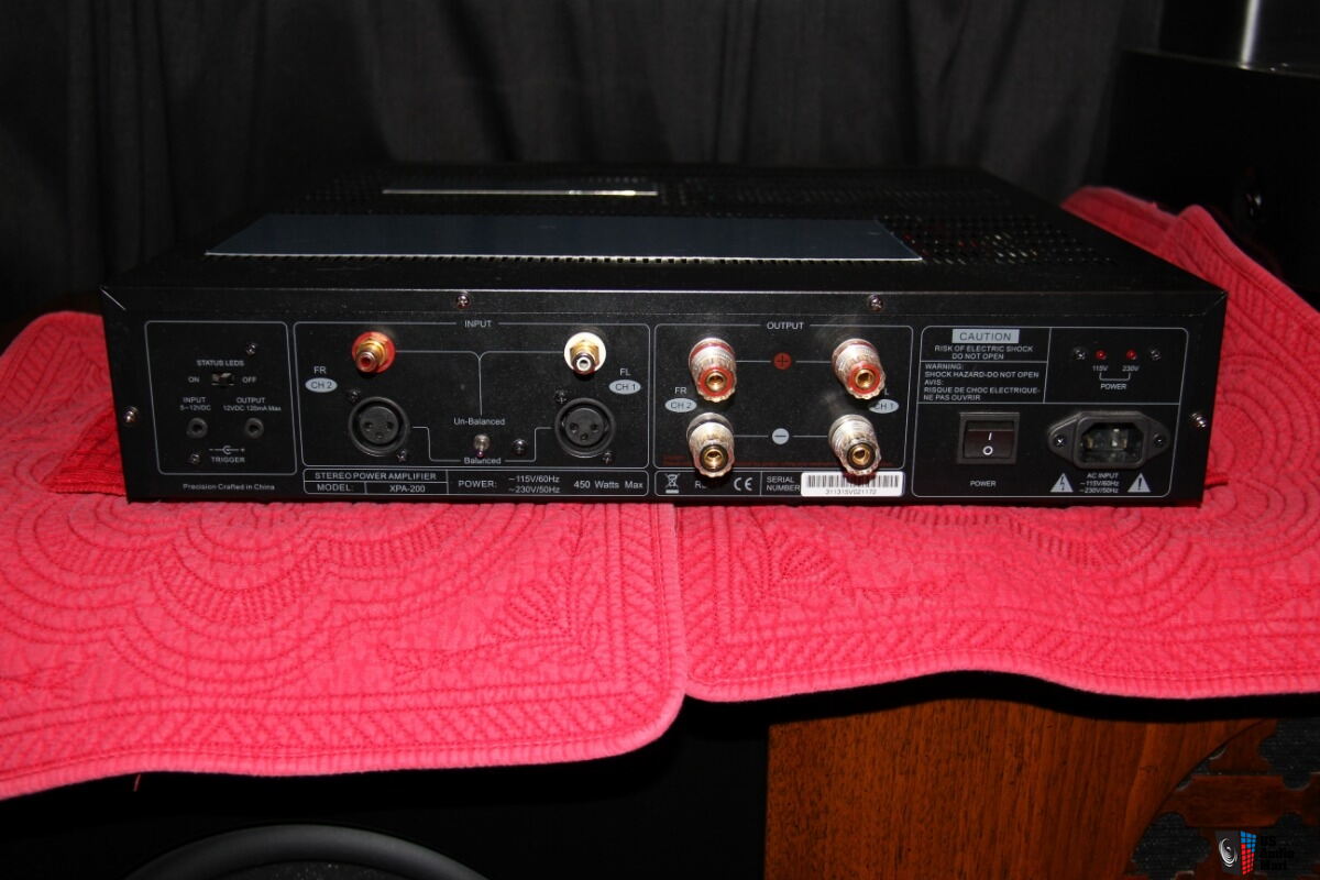 Emotiva XPA200 150 wpc passively cooled extras free shipping Photo