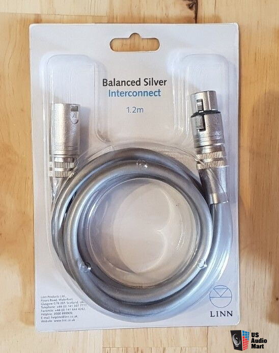 Linn Silver Balanced XLR Interconnect Cable- 1.2M (BRAND NEW IN