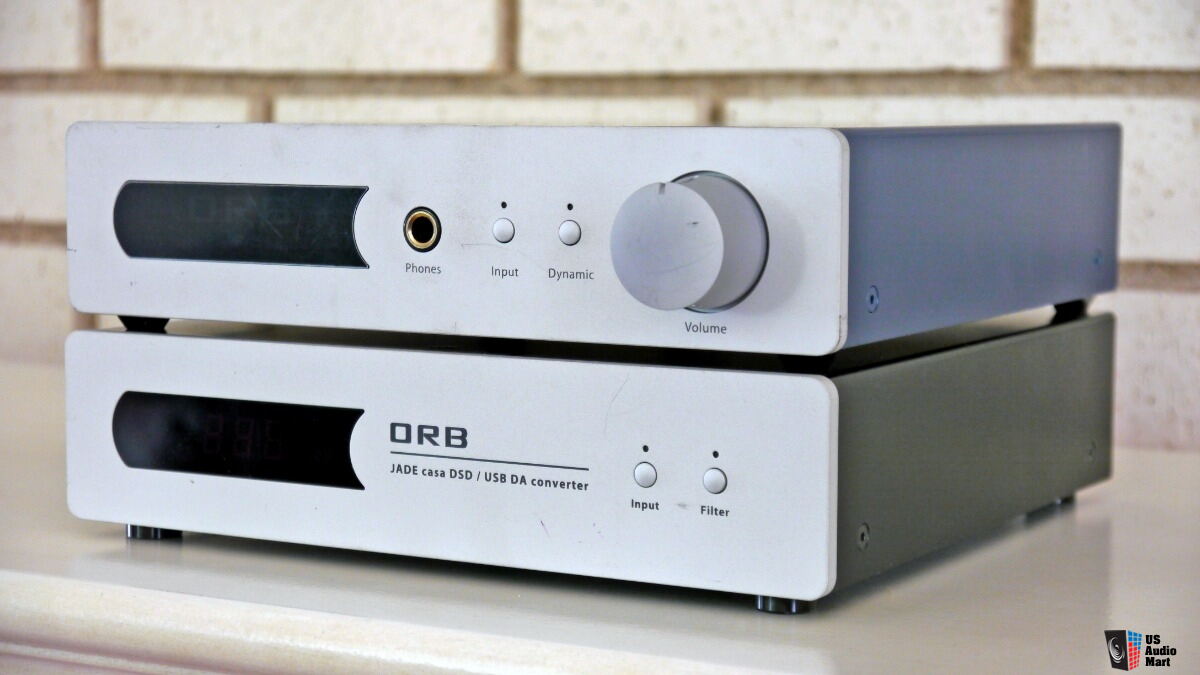 ORB Jade Casa Headphone Amplifier & ORB Jade Casa DSD DAC (Burr