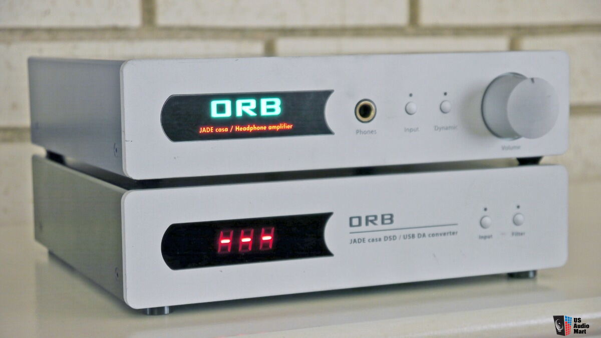 ORB Jade Casa Headphone Amplifier & ORB Jade Casa DSD DAC (Burr ...