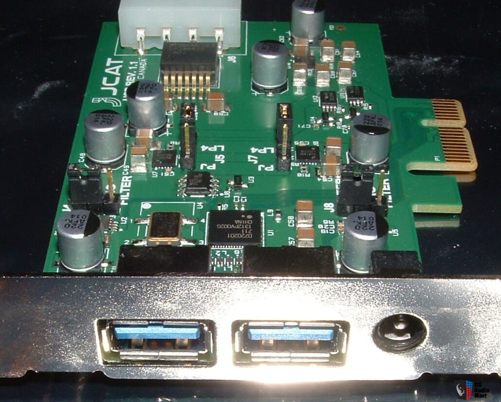 JCAT USB Card Rev 1.1 For Sale - US Audio Mart